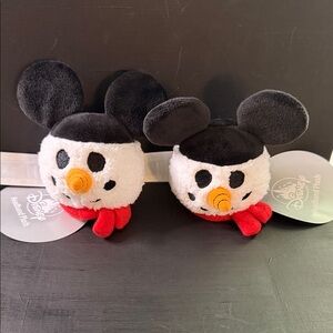 Disney Mickey Mouse Snowman Headband plushies